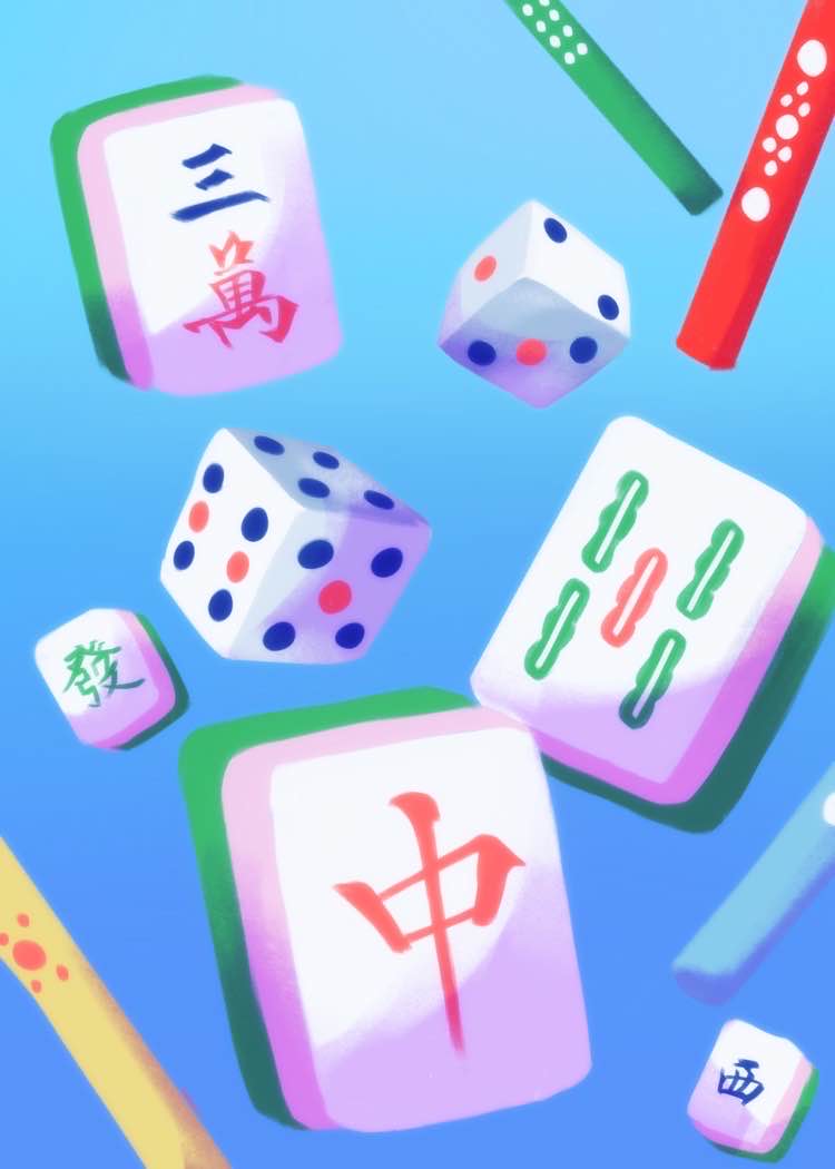 UC Berkeley Mahjong Club logo